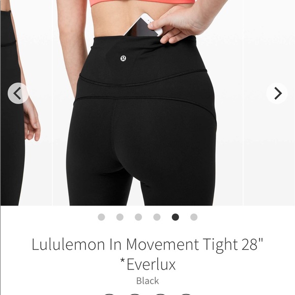 ****SOLD****BNWT Lululemon in movement 28” size 4 - Picture 2 of 5